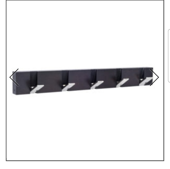 Modern Contemporary Hook Rack - Picture 1 of 11